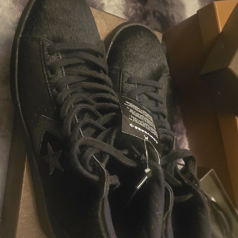 Converse Men's Black High-Top Sneakers